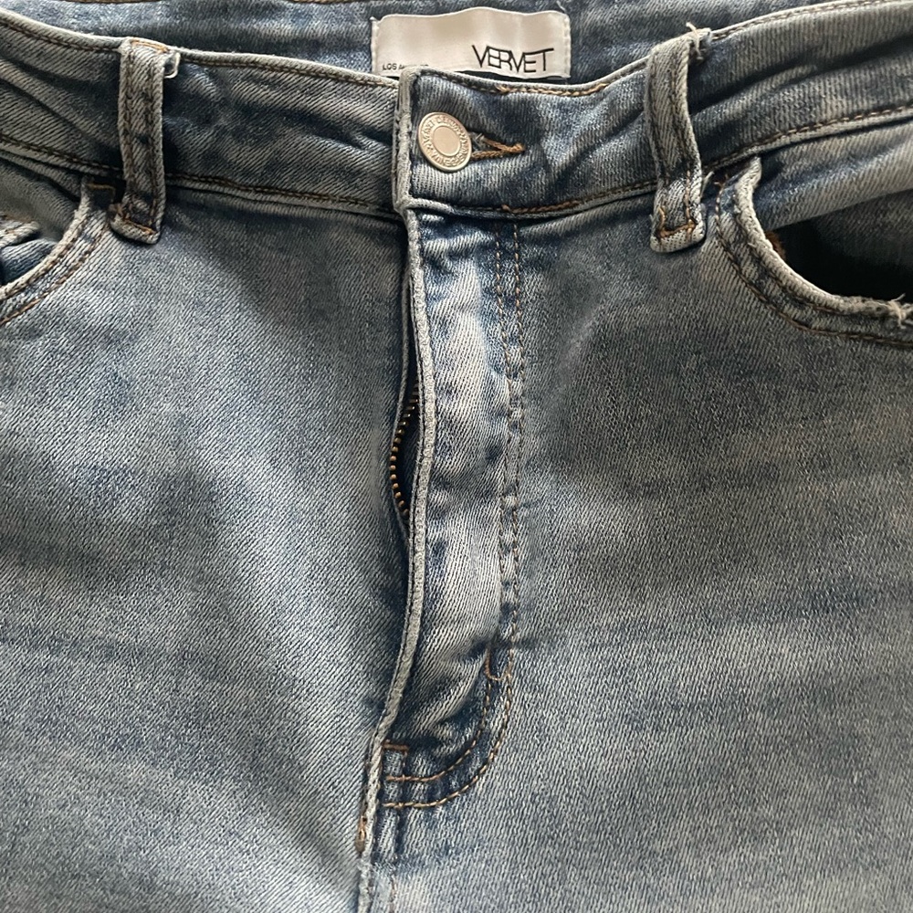 VERVET High-Rise Light Wash Women's Jeans